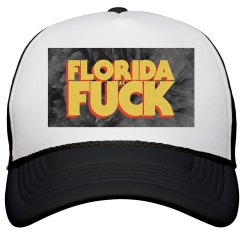 Florida as Fuck logo trucker hat