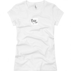 Ladies Slim Fit Basic Promo Jersey Tee