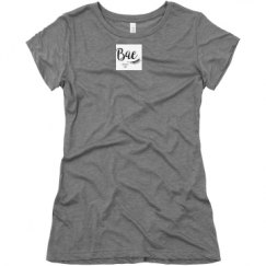 Ladies Slim Fit Super Soft Triblend Tee