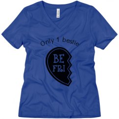 Ladies Relaxed Fit V-Neck Tee