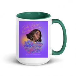 15oz Ceramic Mug with Color Inside