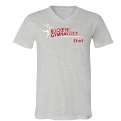 Unisex V-Neck Jersey Tee