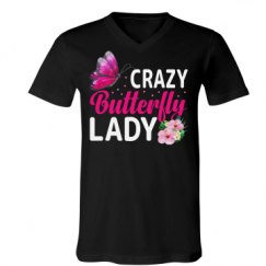 Unisex V-Neck Jersey Tee