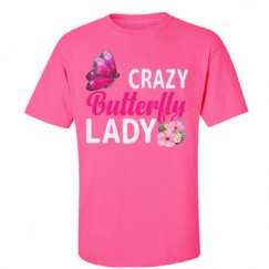 Unisex Ultra Cotton Safety Neon Crewneck Tee