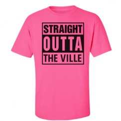 Unisex Ultra Cotton Safety Neon Crewneck Tee