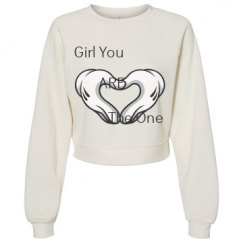 Women's Raglan Pullover Fleece