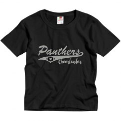 Panthers Cheerleader tshirt