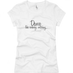 Ladies Slim Fit Basic Promo Jersey Tee