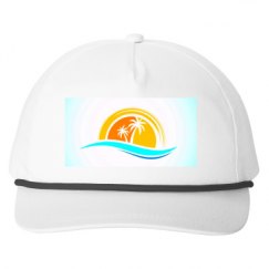 Snapback Five-Panel Rope Hat