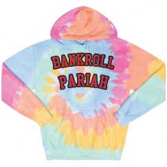 Unisex Tie-Dye Fleece Hoodie