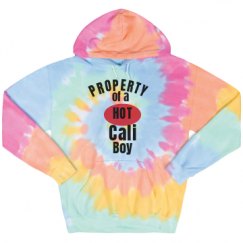 Unisex Tie-Dye Fleece Hoodie