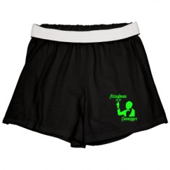 Slim Fit Cheer Shorts