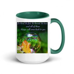 15oz Ceramic Mug with Color Inside
