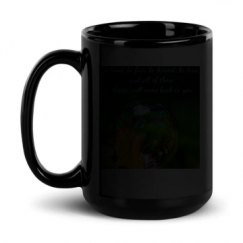 15oz Black Glossy Mug