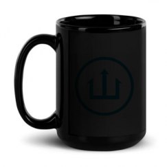 15oz Black Glossy Mug