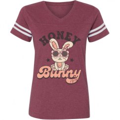 Ladies Relaxed Fit Vintage Sports Tee