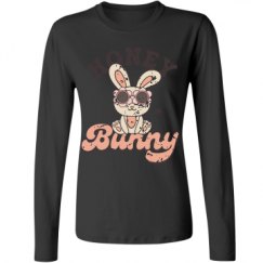 Ladies Relaxed Fit Basic Long Sleeve Tee