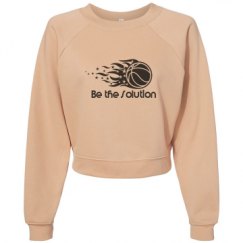 Women's Raglan Pullover Fleece