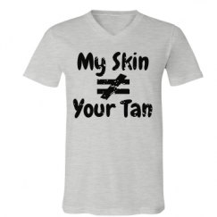 Unisex V-Neck Jersey Tee