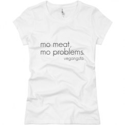 Ladies Slim Fit Basic Promo Jersey Tee