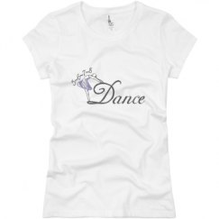 Ladies Slim Fit Basic Promo Jersey Tee