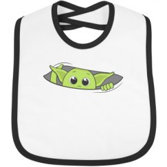 Infant Contrast Trim Bib