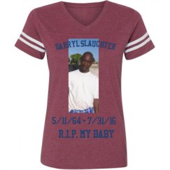 Ladies Relaxed Fit Vintage Sports Tee