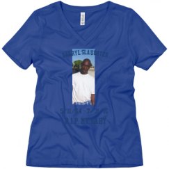 Ladies Relaxed Fit V-Neck Tee