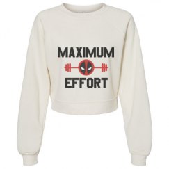 Women's Raglan Pullover Fleece