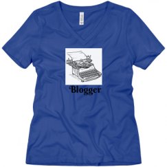 Ladies Relaxed Fit V-Neck Tee