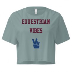 Ladies Festival Cali Crop Top Tee