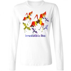 Ladies Relaxed Fit Basic Long Sleeve Tee