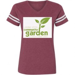 Ladies Relaxed Fit Vintage Sports Tee