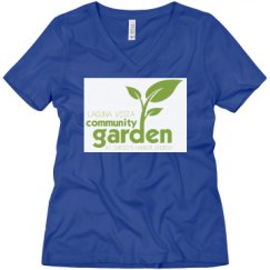 Ladies Relaxed Fit V-Neck Tee