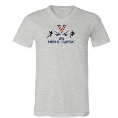 Unisex V-Neck Jersey Tee