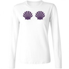 Ladies Relaxed Fit Basic Long Sleeve Tee