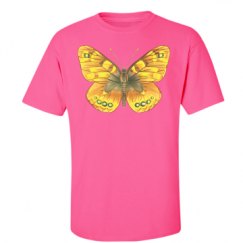 Unisex Ultra Cotton Safety Neon Crewneck Tee