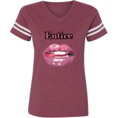 Ladies Relaxed Fit Vintage Sports Tee