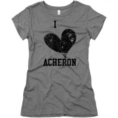 Ladies Slim Fit Super Soft Triblend Tee