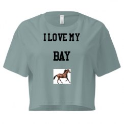 Ladies Festival Cali Crop Top Tee