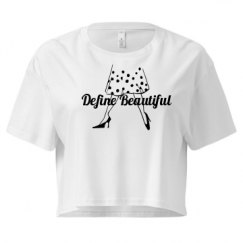 Ladies Festival Cali Crop Top Tee