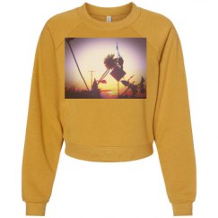 Women's Raglan Pullover Fleece