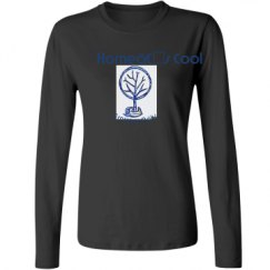 Ladies Relaxed Fit Basic Long Sleeve Tee