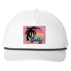 Snapback Five-Panel Rope Hat