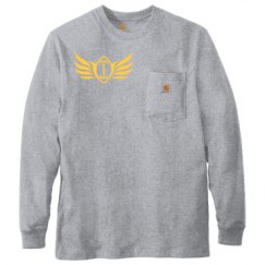 Unisex Carhartt Pocket Long Sleeve Tee