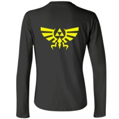 Ladies Relaxed Fit Basic Long Sleeve Tee