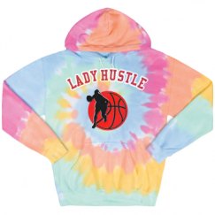 Unisex Tie-Dye Fleece Hoodie