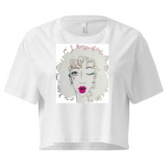 Ladies Festival Cali Crop Top Tee