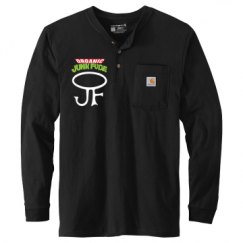 Unisex Carhartt Long Sleeve Henley Tee 