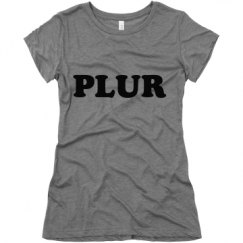 Ladies Slim Fit Super Soft Triblend Tee